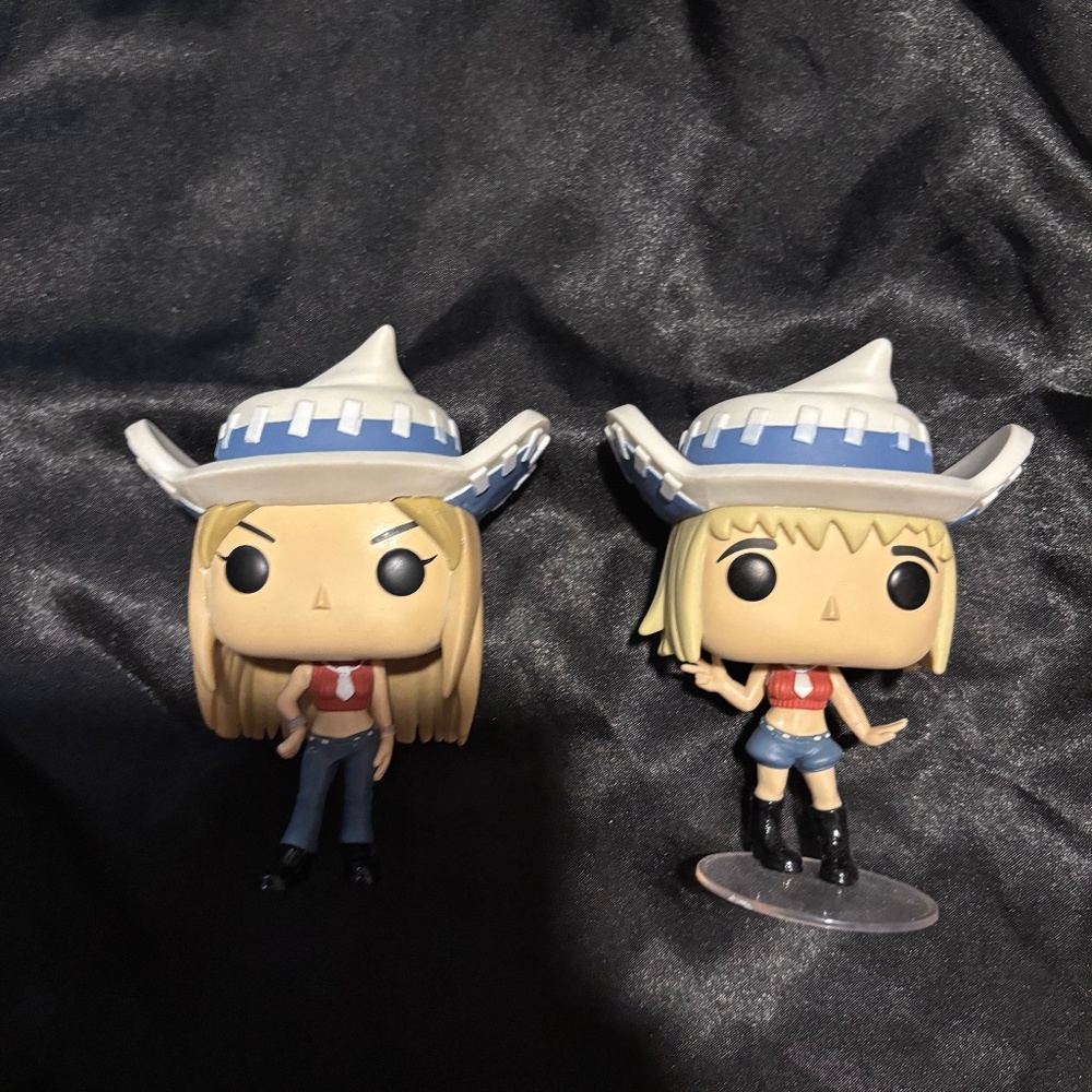 Liz and Patty Soul eater duo Funkopop POPEXCLUSIVE. Comes in original case/stand